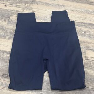Fabletics navy blue leggings size large